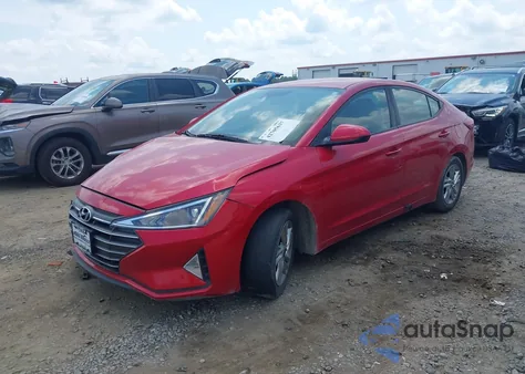 2020 Hyundai Elantra Sel из США, поврежденный, VIN 5NPD84LF3LH623976